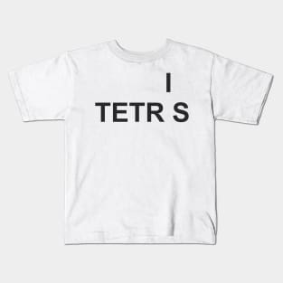 tetris game t shirt Kids T-Shirt